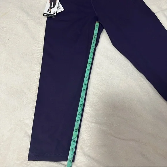 Tuff Athletics Purple Leggings Soft Athletic Bottoms M size - Picture 4 of 6
